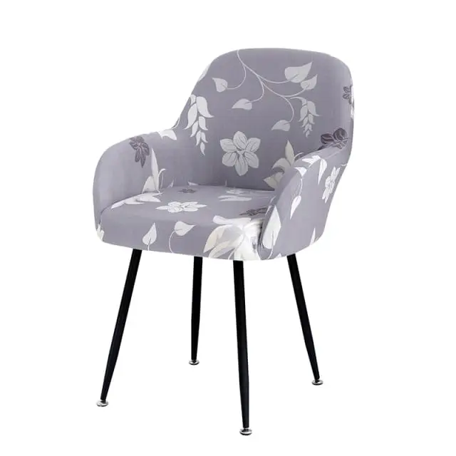 Housse pour fauteuil scandinave extensible FLEECE