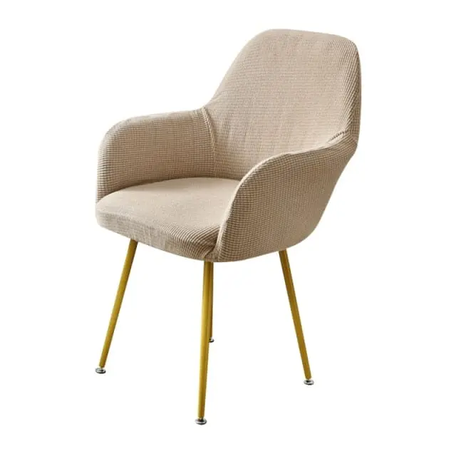 Housse pour fauteuil scandinave extensible FLEECE