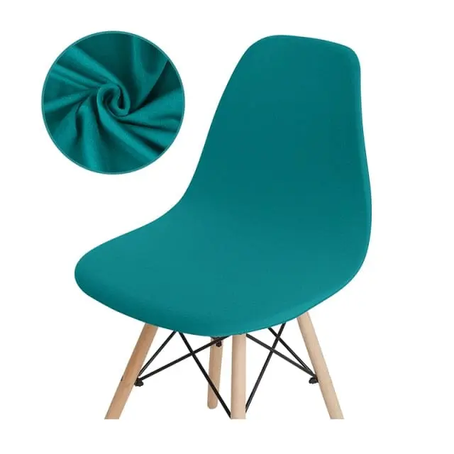SCANPLAID - Housse chaise scandinave imprimée coquille
