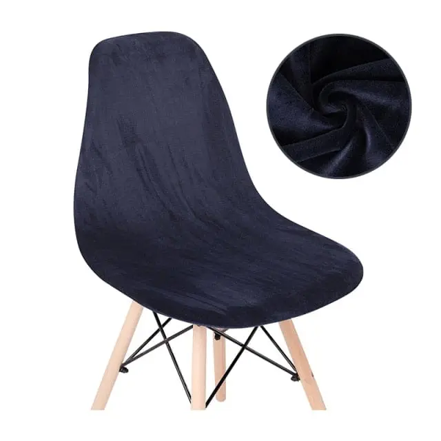SCANWITH - Housse de chaise scandinave couleur pure