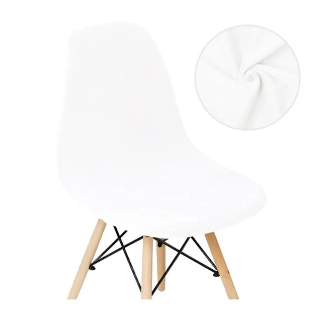 SCANWITH - Housse de chaise scandinave couleur pure