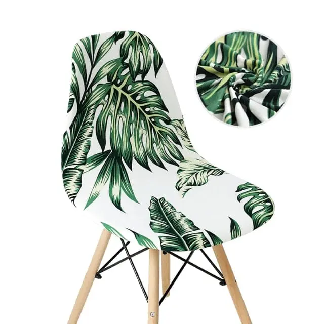 SCANWITH - Housse de chaise scandinave couleur pure