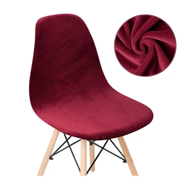 SCANWITH - Housse de chaise scandinave couleur pure