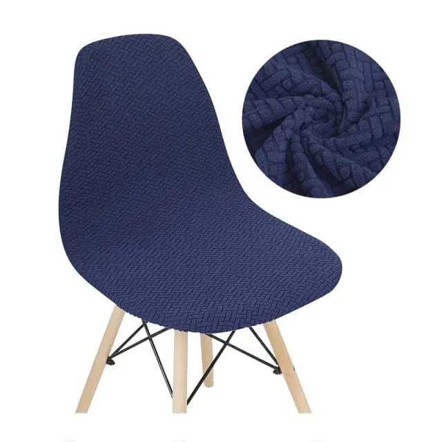 SCANWITH - Housse de chaise scandinave couleur pure