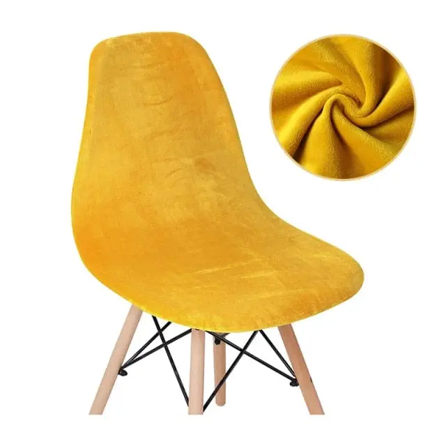 SCANWITH - Housse de chaise scandinave couleur pure
