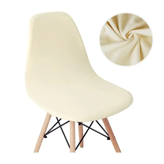 SCANWITH - Housse de chaise scandinave couleur pure