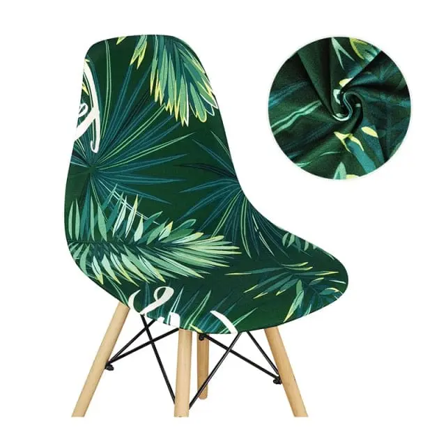 SCANWITH - Housse de chaise scandinave couleur pure