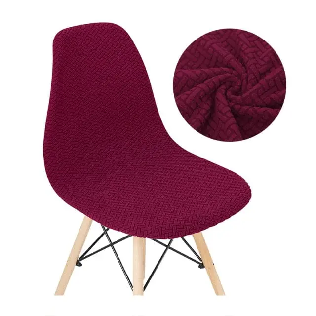 SCANWITH - Housse de chaise scandinave couleur pure