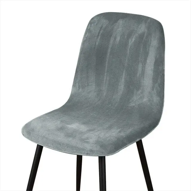 HOTELS - Housse chaise scandinave en tissu velours