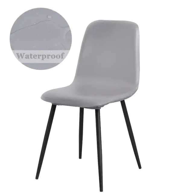 HOTELS - Housse chaise scandinave en tissu velours