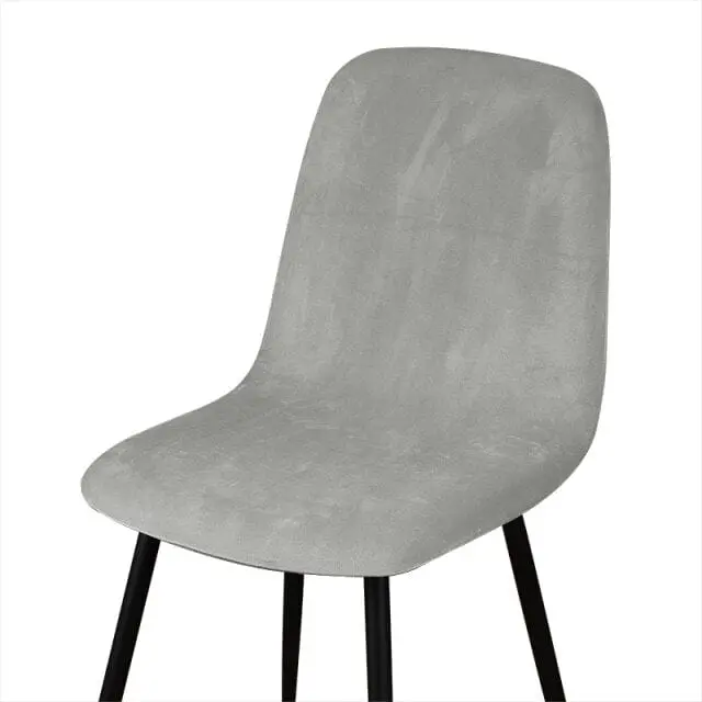 HOTELS - Housse chaise scandinave en tissu velours