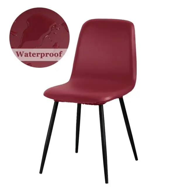 HOTELS - Housse chaise scandinave en tissu velours