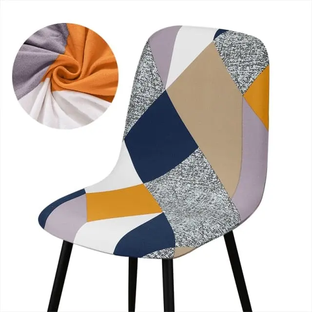 SCANSCIN - Housse pour chaise scandinave imprimée