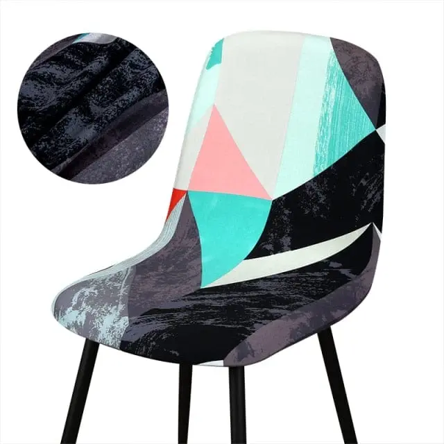 SCANSCIN - Housse pour chaise scandinave imprimée