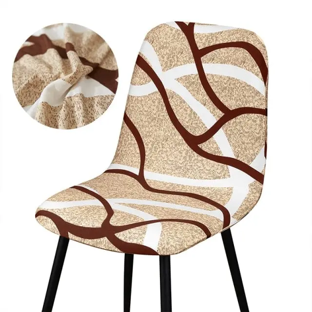 SCANSCIN - Housse pour chaise scandinave imprimée