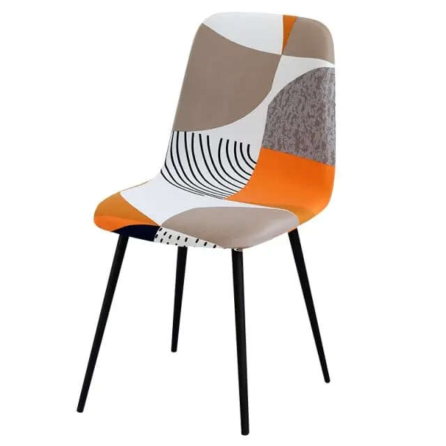 SCANSCIN - Housse pour chaise scandinave imprimée