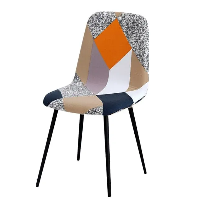 SCANSCIN - Housse pour chaise scandinave imprimée