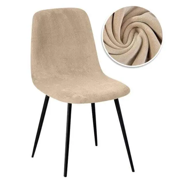 Housse chaise scandinave en velours VELVET