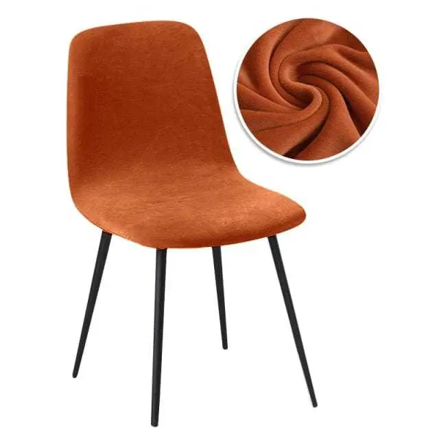 Housse chaise scandinave en velours VELVET