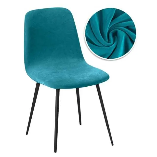 Housse chaise scandinave en velours VELVET