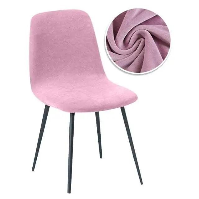 Housse chaise scandinave en velours VELVET