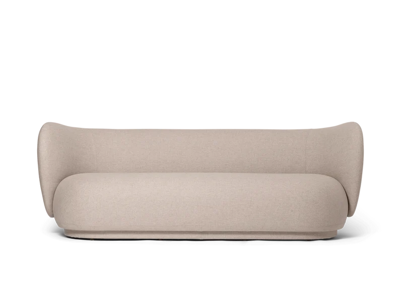 Rico Sofa 3-seater - Main Line Flax - Sand