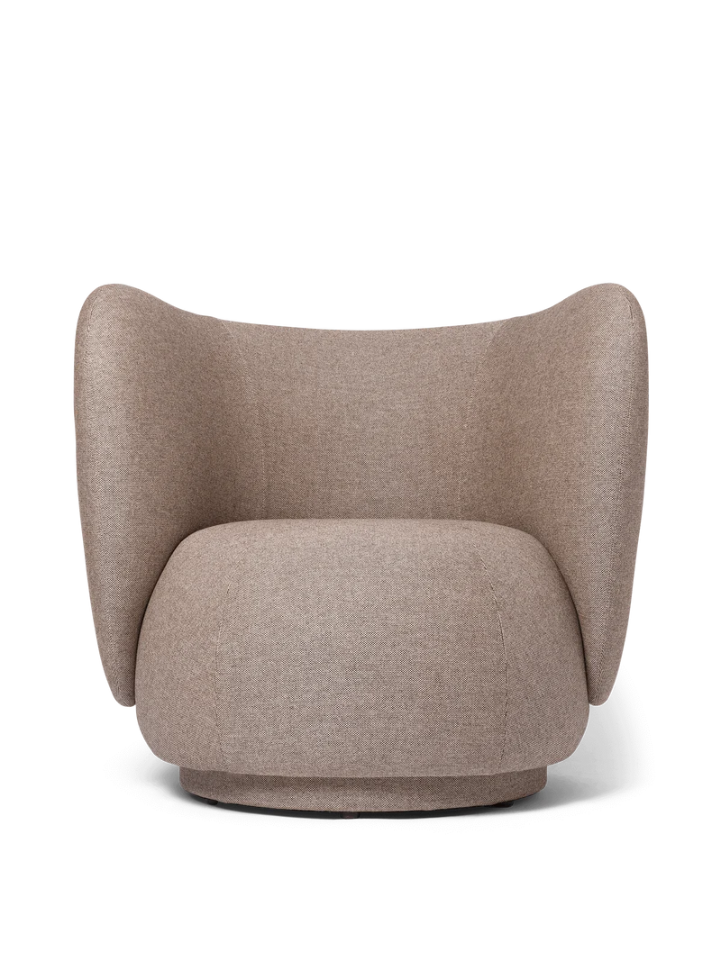 Rico Lounge Chair - Main Line Flax - Coffee