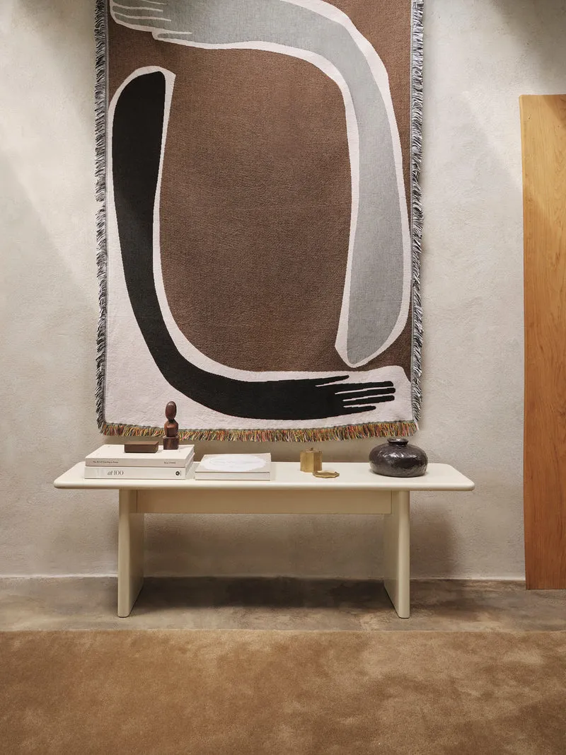 Pose Tapestry Blanket - Coffee