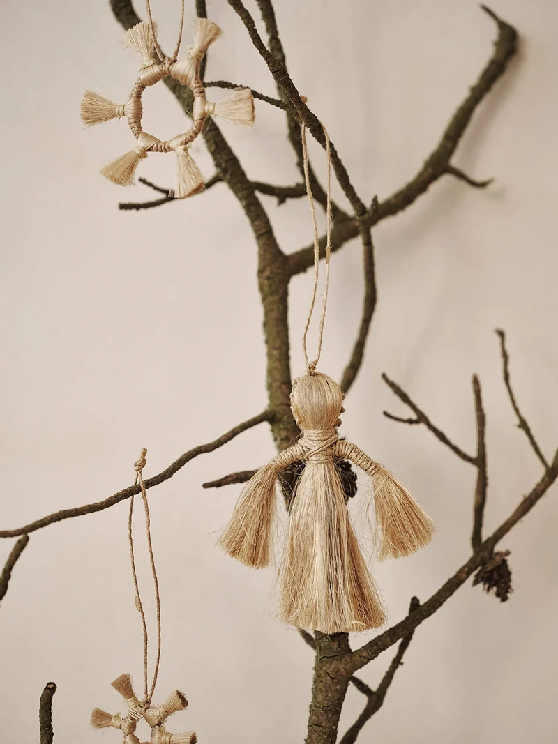 Jute Stars - Set of 3 - Natural
