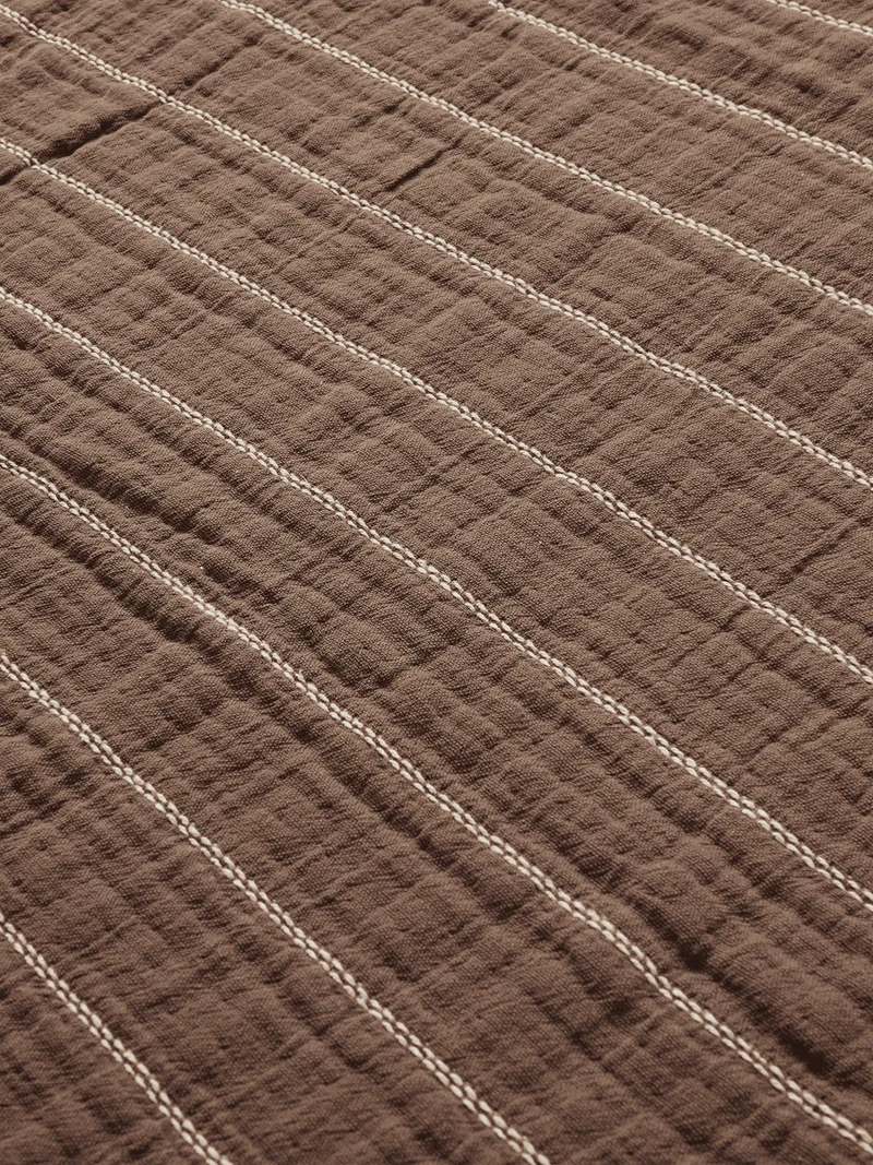 Aires Bedspread - Single - Stone
