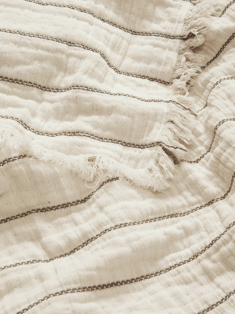 Aires Bedspread - Single - Undyed