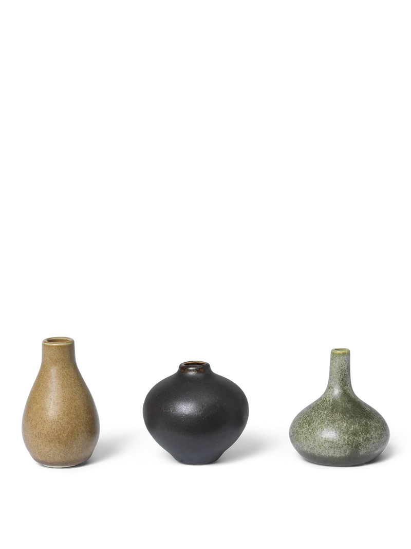 Komo Mini Vases - Set of 3 - Calm