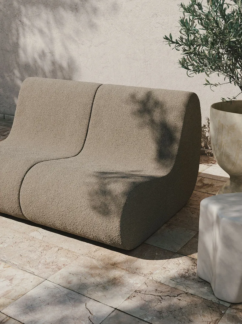 Rouli Center Module - Pure Bouclé - Sand