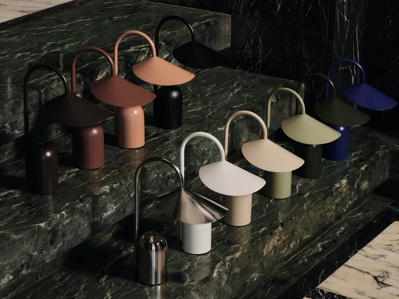 Arum Portable Lamp - Tea Green