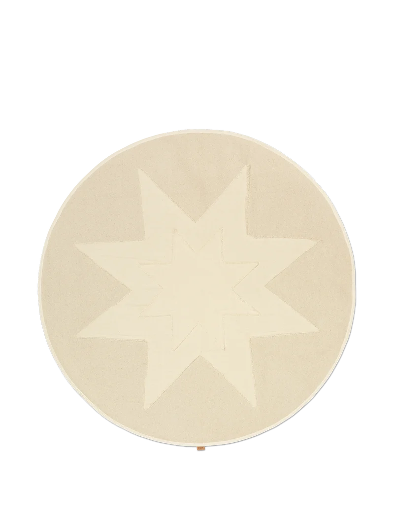 Vela Star Christmas Tree Blanket - Natural