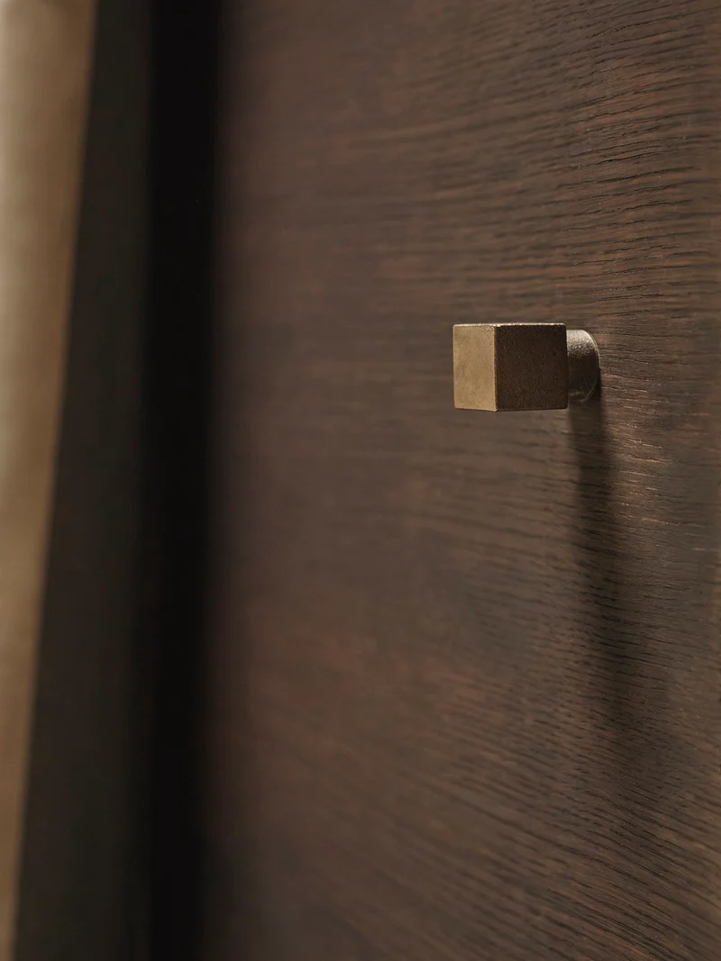 Square Hook - Small - Casted Brass