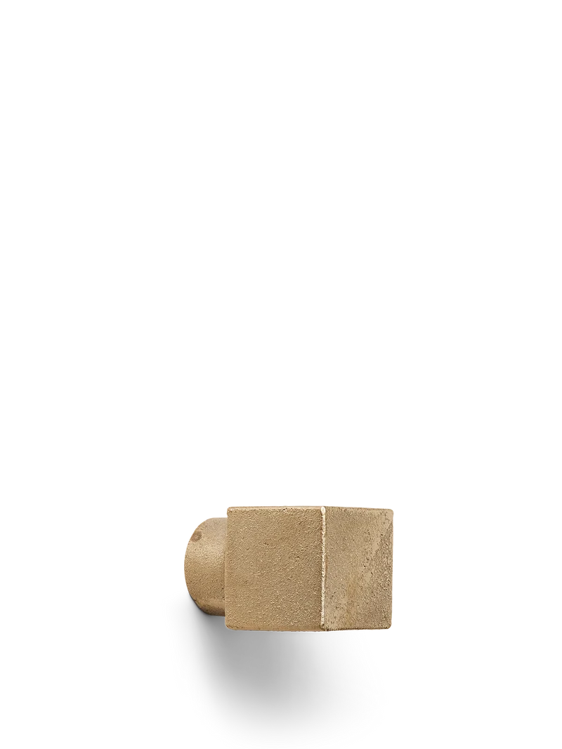 Square Hook - Small - Casted Brass
