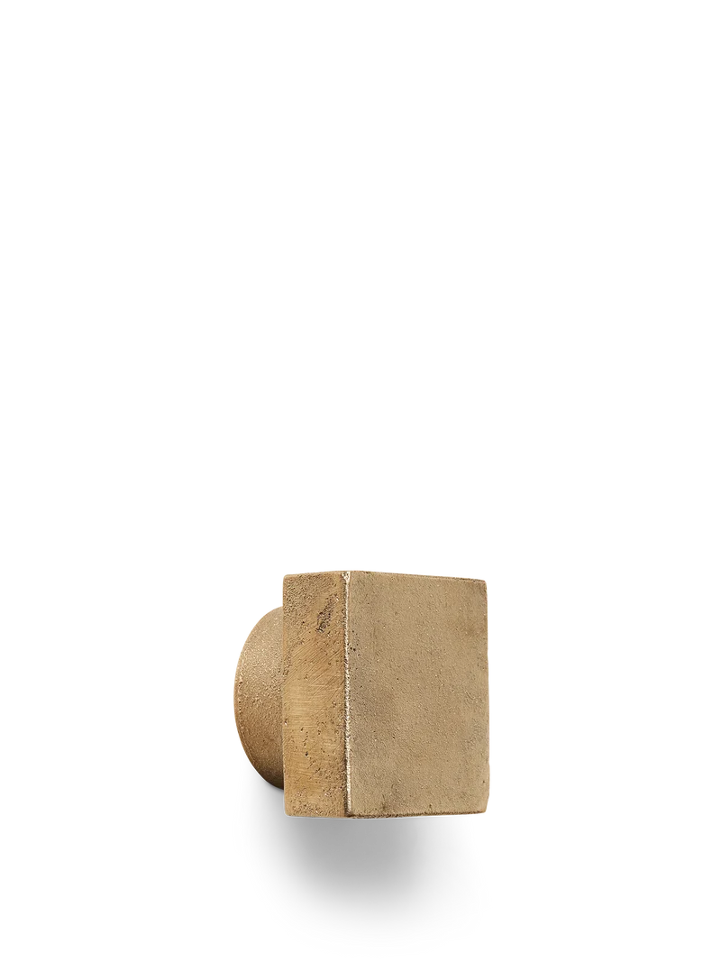 Square Hook - Large - Casted Brass