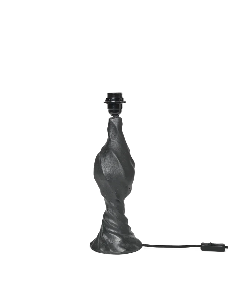 Moltan Lamp Base - Black