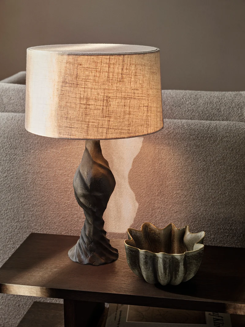 Moltan Lamp Base - Black