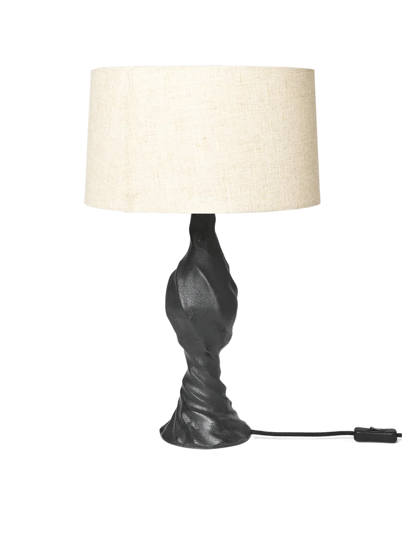 Moltan Lamp Base - Black