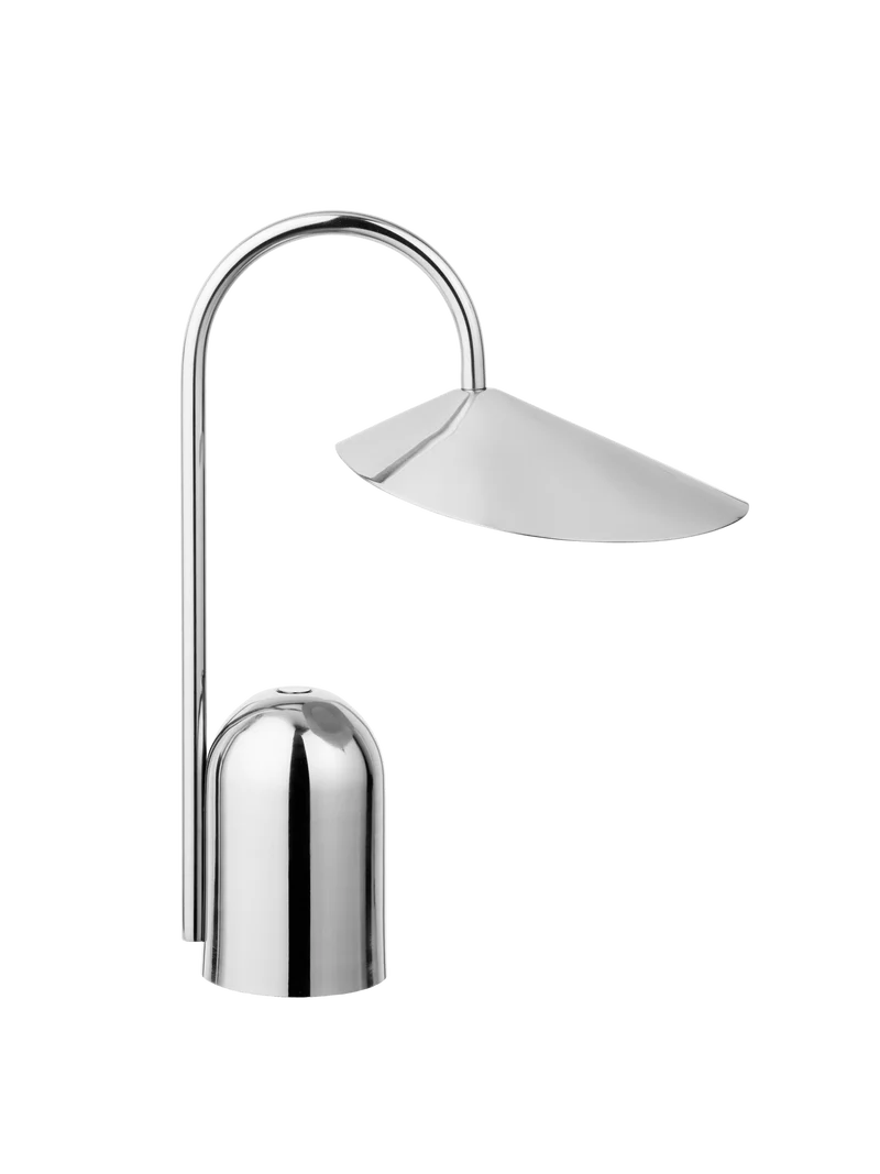 Arum Portable Lamp - Stainless Steel