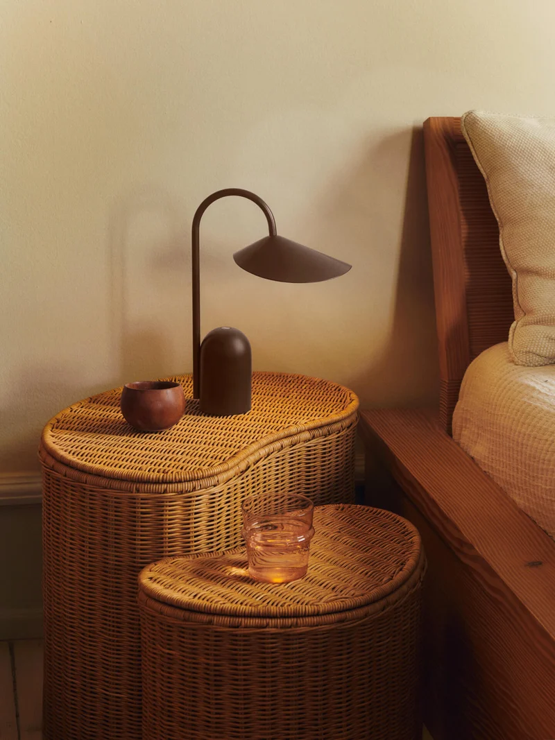 Arum Portable Lamp - Dark Chocolate