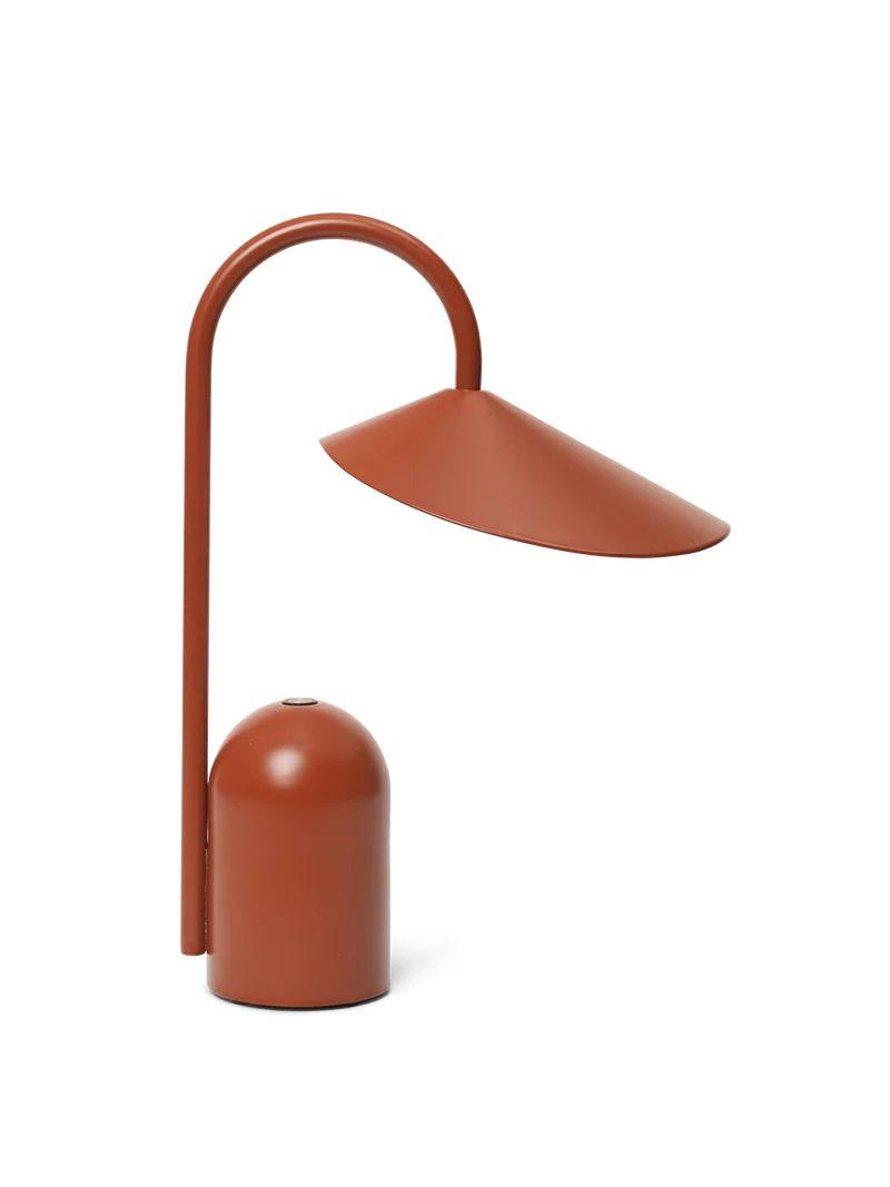 Arum Portable Lamp - Oxide Red
