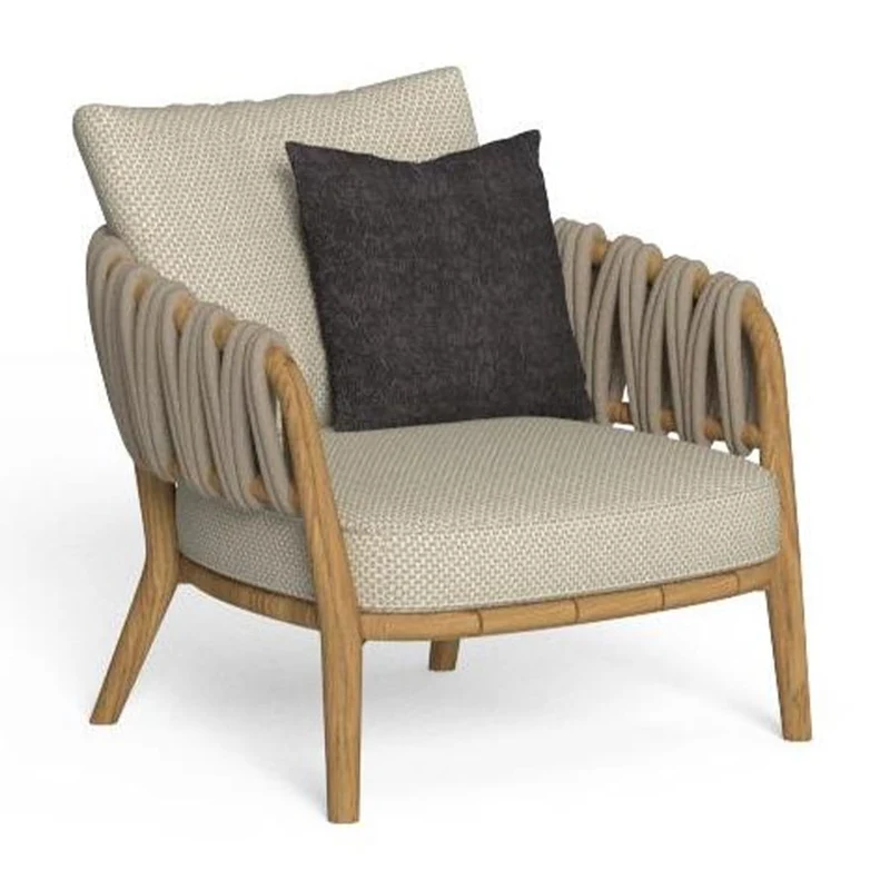 Venice - Outdoor Teak Lounge Chair by Talenti