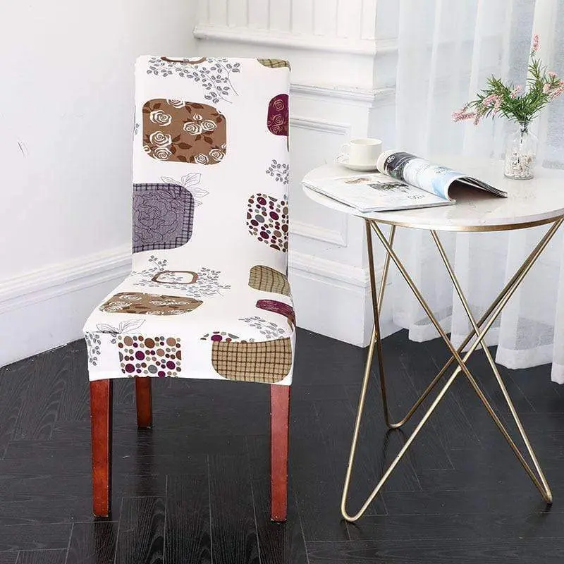 DESIGNA - Housse de chaise élastique anti-fouling