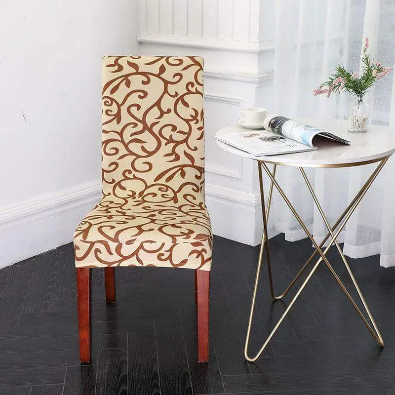 DESIGNA - Housse de chaise élastique anti-fouling