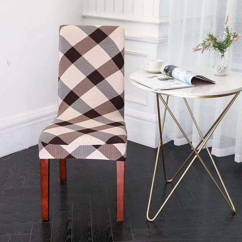 DESIGNA - Housse de chaise élastique anti-fouling