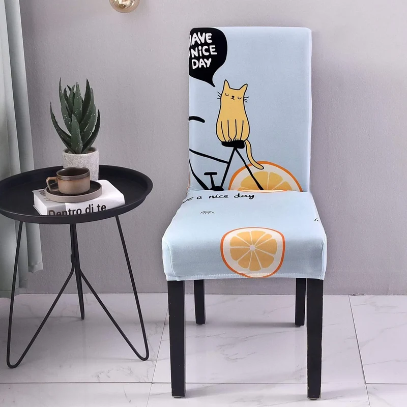Housse de chaise de bureau et chaise de salle à manger