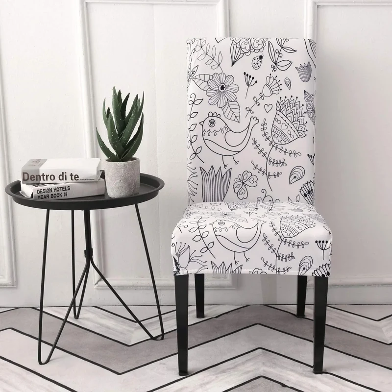 Housse de chaise de bureau et chaise de salle à manger